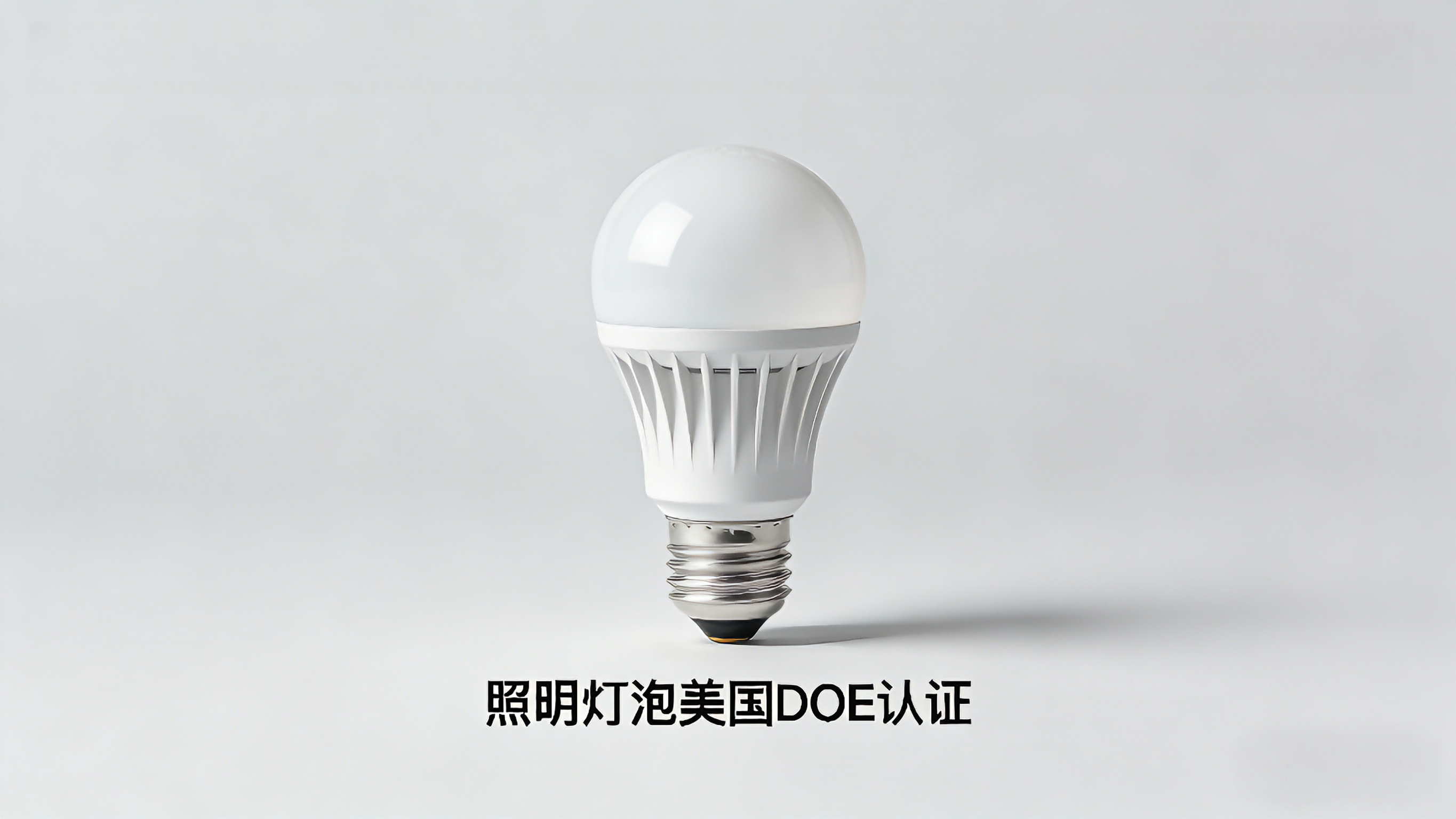 照明灯泡DOE认证|LED灯具美国DOE注册流程(图1)